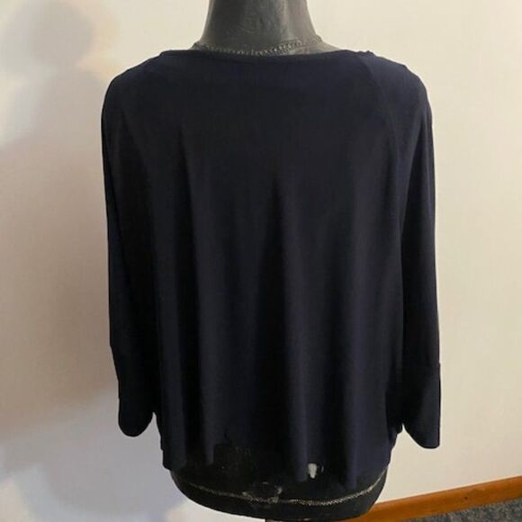 Perceptions Blue Stretch Jersey dress & cardigan, size 22W - Picture 6 of 6